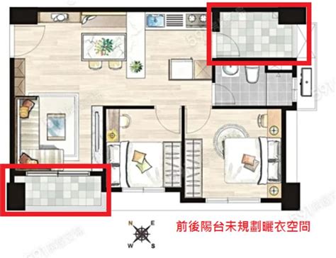 格局平面圖|房屋平面圖怎麼看？1分鐘看懂建案格局圖尺寸、符號。